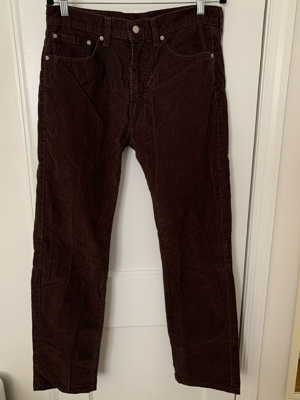 Brown Corduroy Levi Pants 33/32
